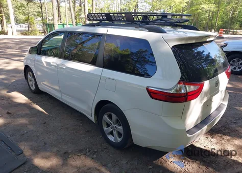 2016 Toyota Sienna Le 8 Passenger из США, поврежденный, VIN 5TDKK3DC4GS690593